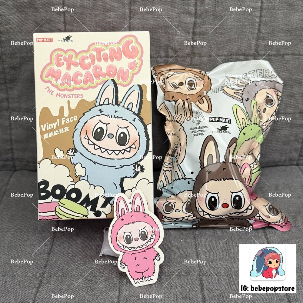 LYCHEE BERRY | THE MONSTERS - Exciting Macaron Vinyl Face Blind Box